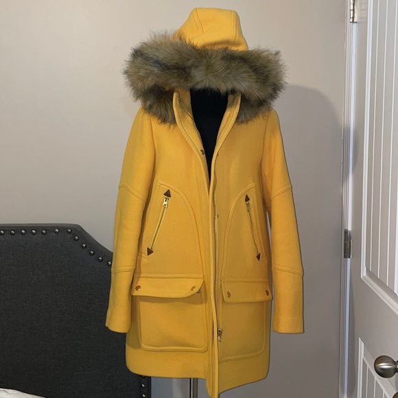 J.Crew Stadium Cloth Coat